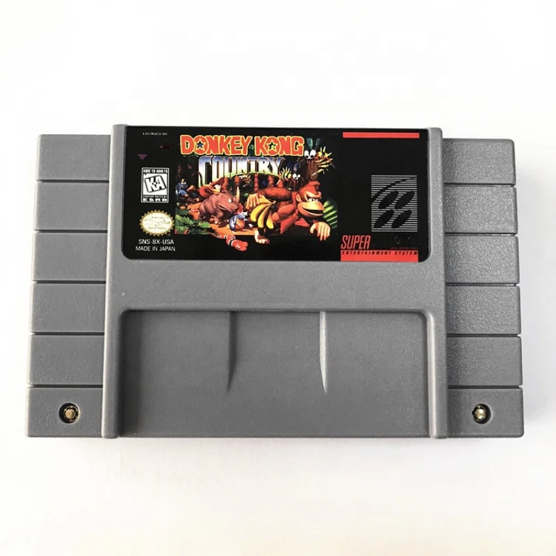 Совершенно новый картридж американской версии Donkey Kong SNES | Дом и сад