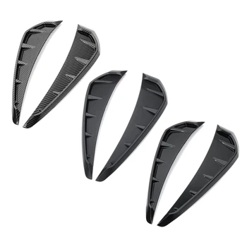 

Car Marker Fender Air Wing Vent Cover Trims for Honda Civic-2016 2017 10Th Exterior Accessories