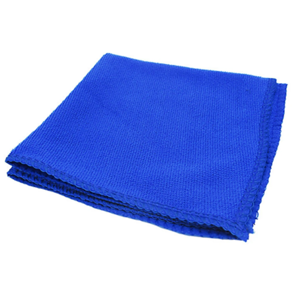 2Pcs Microfiber Towel Cleaning Cloth Quick Dry Towel Absorbent Scouring Pad Car Auto Wash Clean Tool 70*30 cm