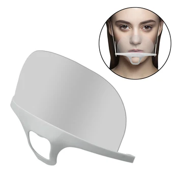 

1 Piece Plastic Kitchen Restaurant Masks Permanent Anti Fog Catering Food Kitchen Tool Transparent Masks Health Care Tool