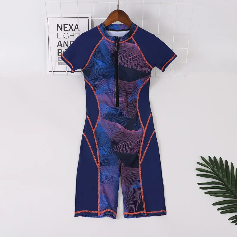 Trajes De Bano Mujer, купальник для женщин, одежда для плавания размера плюс, закрытый бикини, женский купальник для серфинга, Женский цельный купальник