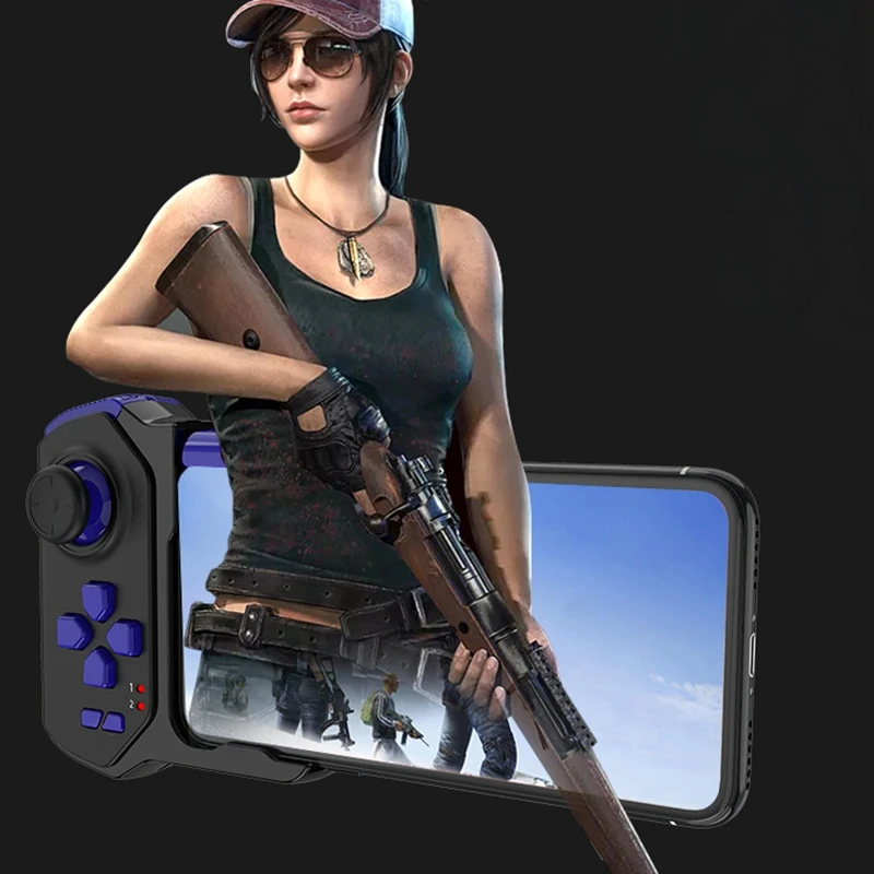  One-Handed Gamepad for PUBG Controller Joystick Bluetooth One-Handed Gamepad Portable Game Controll