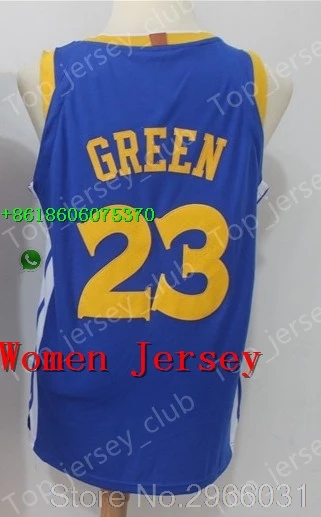 A+++ качество для взрослых женщин#11 Клай Томпсон 23 драймон Грин 0 demarus Cousins 9 Andre Iguodala Jersey Golden State - Цвет: for Women