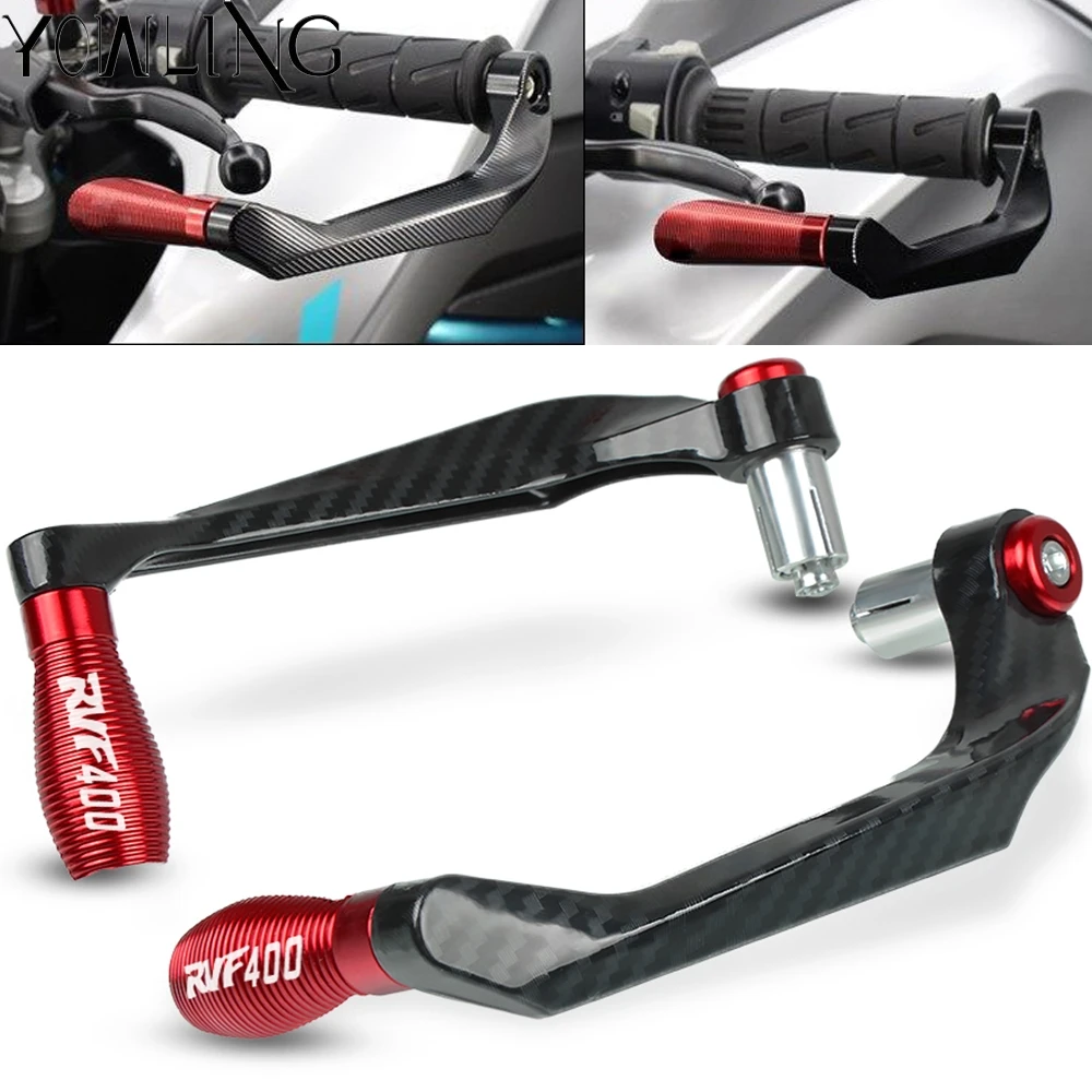 

Motorcycle Accessories Handlebar Grips Guard Brake Clutch Levers Guard Protector For HONDA RVF400 1994 1995 1996 1997 1998 1999