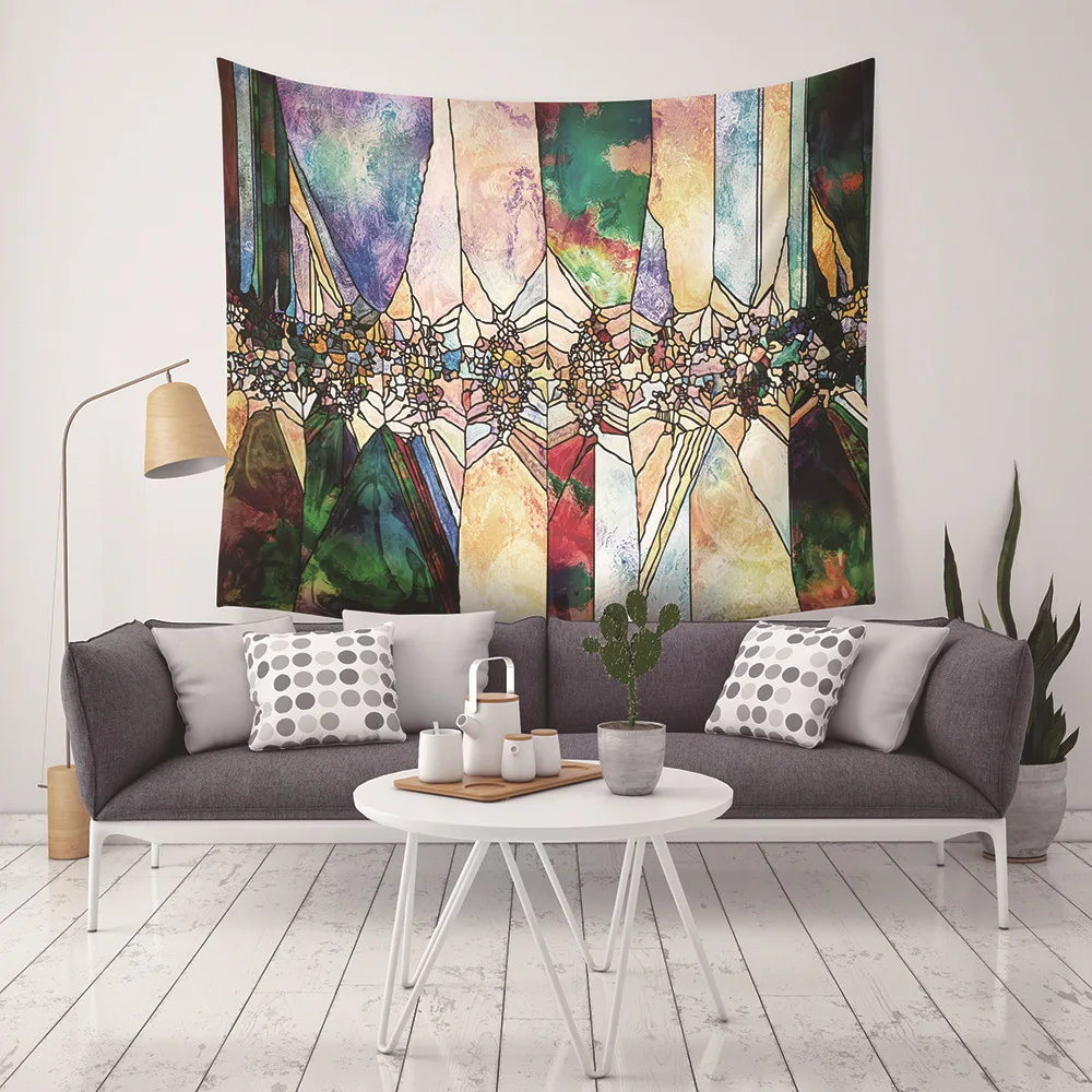 

custom tapestry North Europe American style popular hanging cloth art wall tapestry wall tapestry home decoration mural Printed