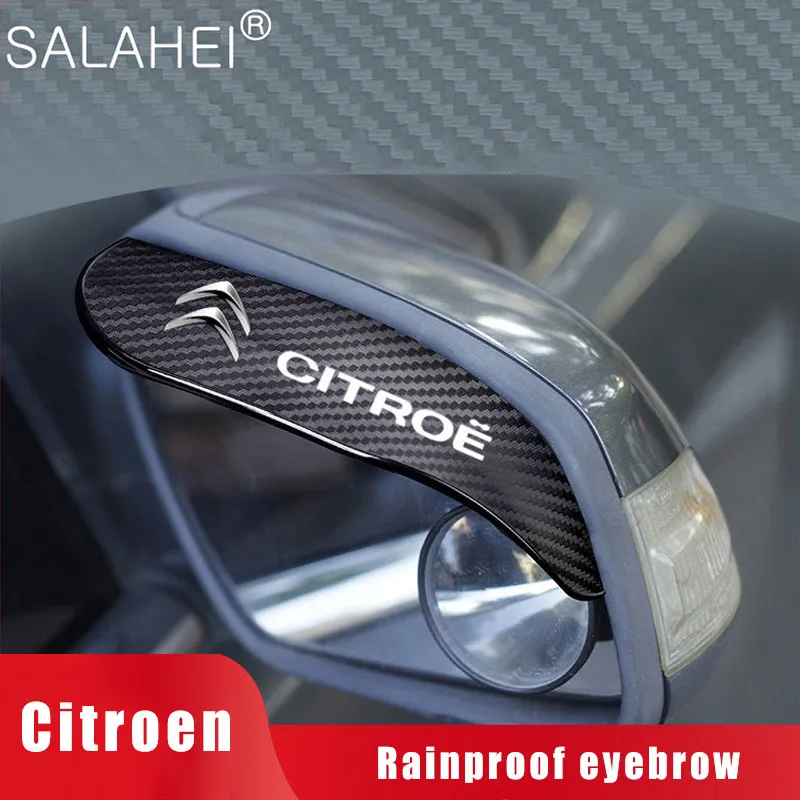 2pcs Car Rear View Mirror Sticker Rain Guard Rearview Mirrors Cover