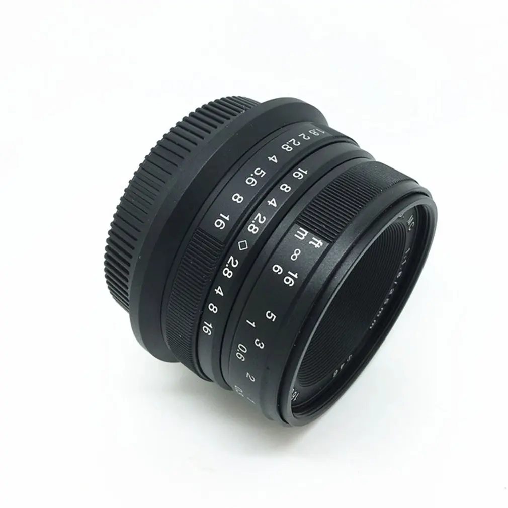 Портативный 25 мм F/1,825-1,8 E-Mount Prime Lens ручная фокусировка объектив прочный аксессуары для камеры sony/Canon/Fuji/M43 камера