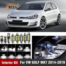 ##Special Price 11Pcs Canbus Led Bulb Car Interior Light Kit For Volkswagen VW GOLF MK7 2014-2019 Dome Map Lighting Car Accessories ##Special Price 11Pcs Canbus Led Bulb Car Interior Light Kit For Volkswagen VW GOLF MK7 2014-2019 Dome Map Lighting Car Accessories