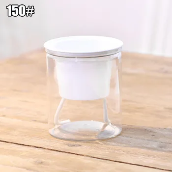 

Resin Self-Watering Succulent Green Scindapsus Flower Pots Plant Care Soil Transparent Plant Pot 100＃120＃150＃160＃