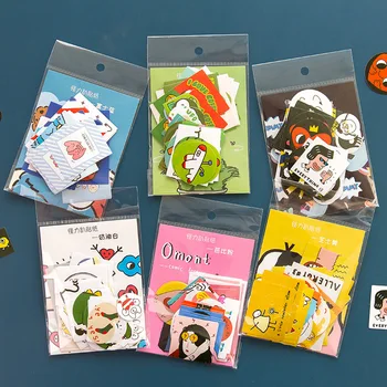 

60 Pcs/lot Monster Party Series Stickers Daily Life Scrapbook Paper Deco Cute Funny Fashion Stationary Sticker Scrapbooking