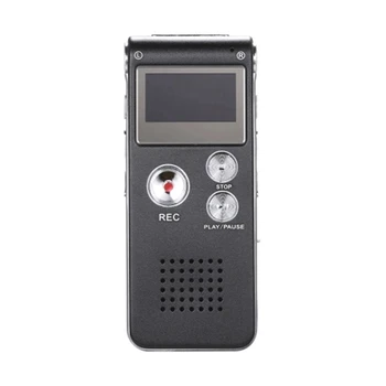 

AMS-N28 8GB Digital Voice Recorder Mini Portable LCD Screen Rechargeable Telephone Audio Recorder MP3 Player Dictaphone