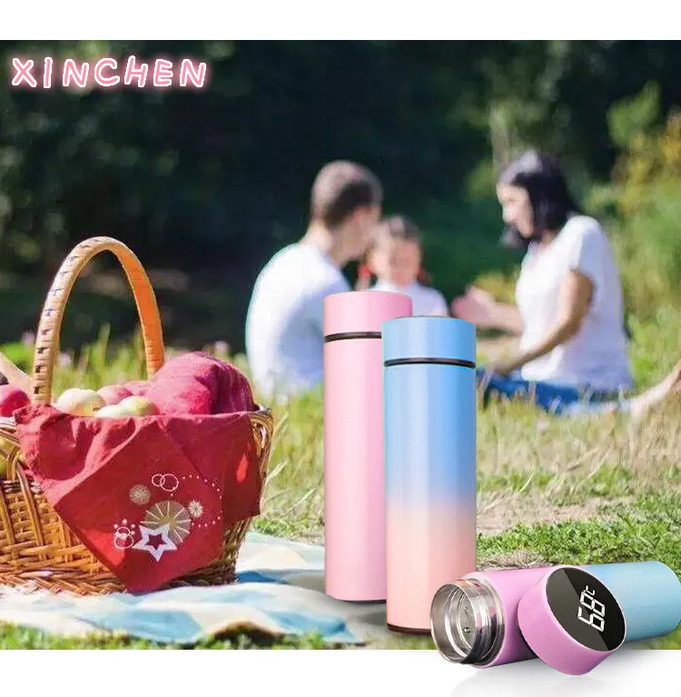 

Intelligent Stainless Steel Thermos Bottle Cup Temperature Display Vacuum Flasks Travel Car Soup Coffee Mug Thermos Water Bottle