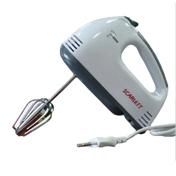 

Electric Powered 7 Speed Kitchen Handheld Mixer Whisk Egg Beater Baking Tool
