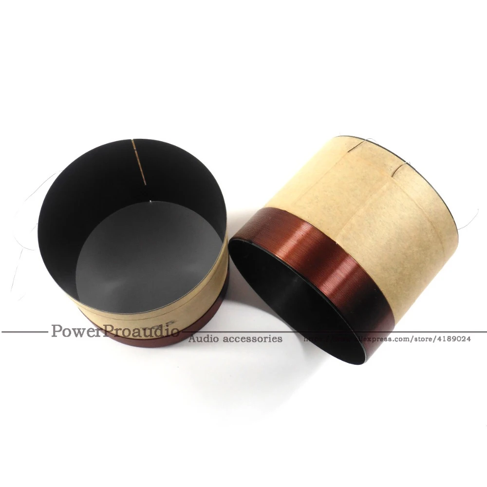 

2pcs 76.2 Core BASV Bass Voice Coil 76.2mm Subwoofer 8OHM Speaker Accessories DIY