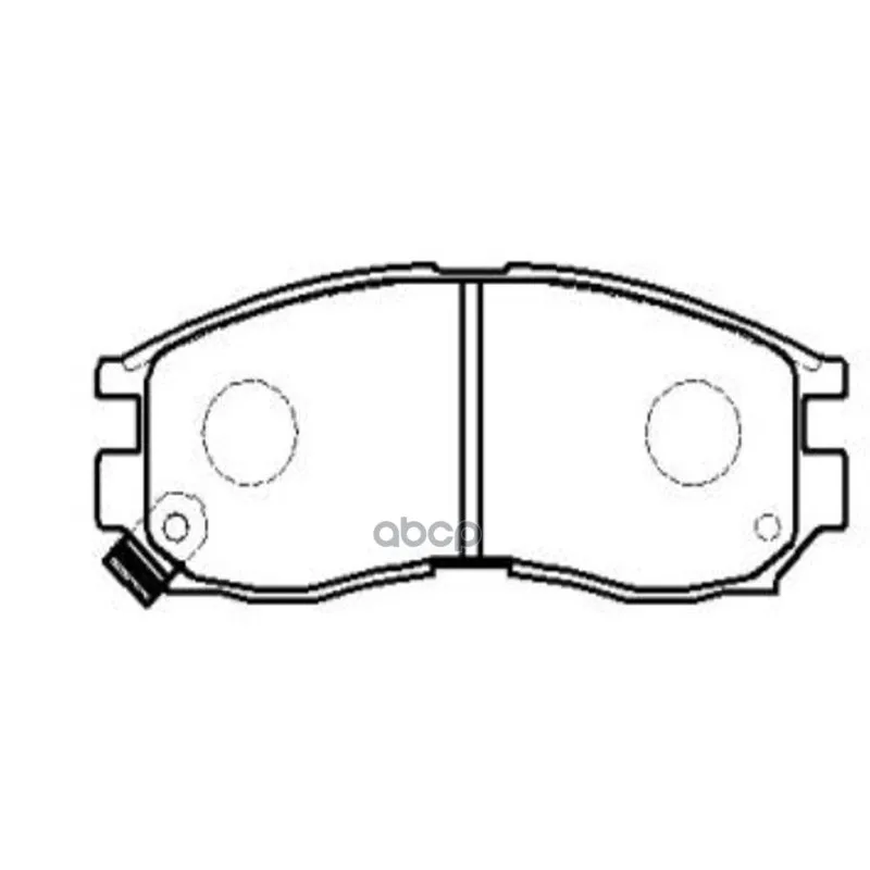 Колодки Тормозные Дисковые Передние Mitsubishi Galant 1.8-2.0td 87-96/Space Wagon 91-98 Ckm-7 Ctr арт. CKM-7