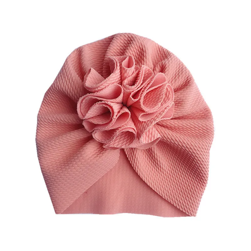 Lovely Flower Baby Hat Soft Baby Girl Hat Turban Spring Infant Toddler Newborn Baby Cap Bonnet Headwraps Kids Hat Beanies car baby accessories