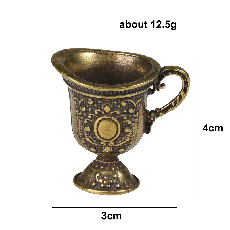 brass cup keychain pendant (7)
