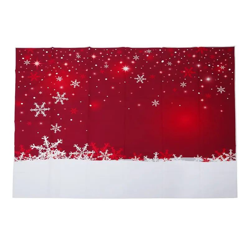 7x5ft Red Christmas Background Wall Snowflake Backdrop Photography | Электроника