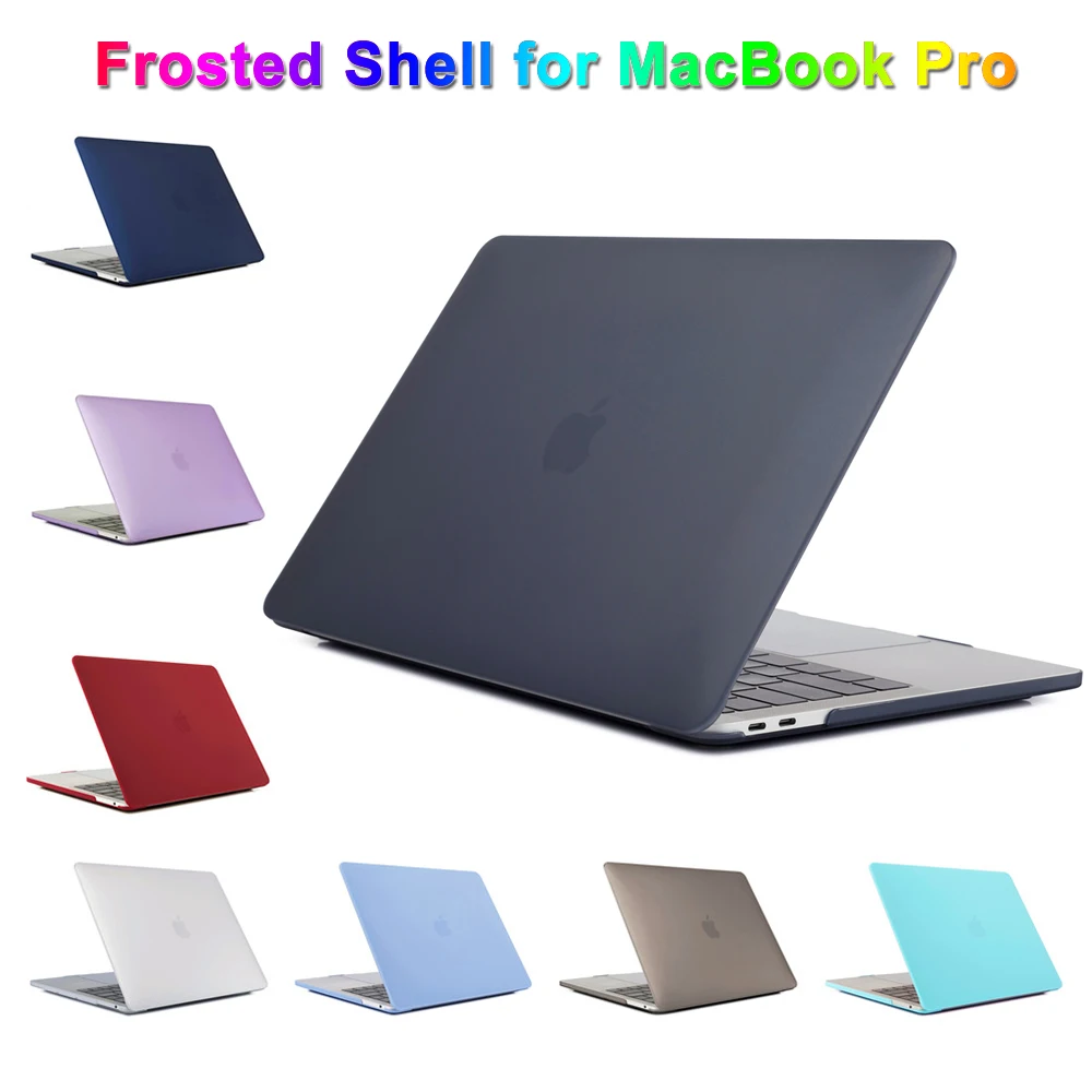 

For MacBook Pro 16 Inch Case Notebook Scratch Resistant Plastic Cover Frosted Protective Shell Case For 16 Macbook Laptop Case