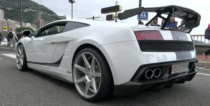 Подходит для Garllado GT LP560 LP570 модифицированный Карбон волокно заднее крыло задний спойлер крыло