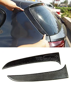 

M Performance style Real carbon fiber Rear Tailgate Rear Fins for BMW 1-Series F20 F21 1pair 2011-2014