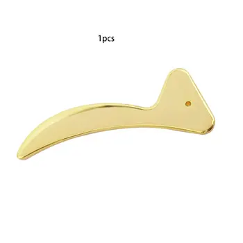 

Gold Chinese Guasha Massage Gua Sha Scraping Copper Massager Relaxation Board Scraping Scraper SPA Board