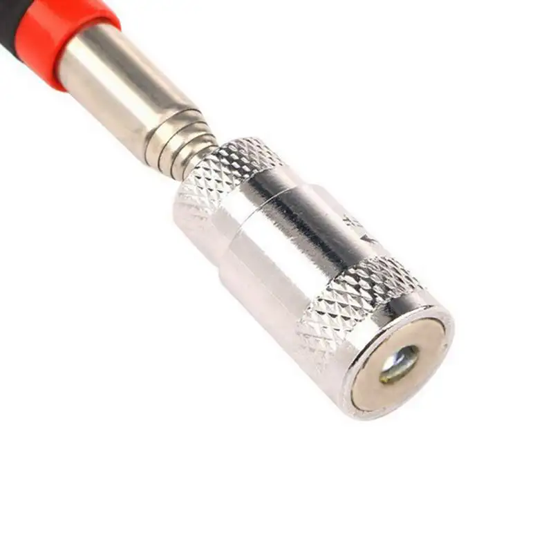 Ручной инструмент, мощный магнитный держатель с ручкой, телескопический удлинитель, автомобильный металлический светодиодный светильник, удобная резиновая ручка