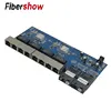 Reverse POE switch 8 RJ45 2 SC fiber Gigabit Ethernet switch media converter Fiber Optical UTP Port 10/100/1000M PCBA ► Photo 2/6