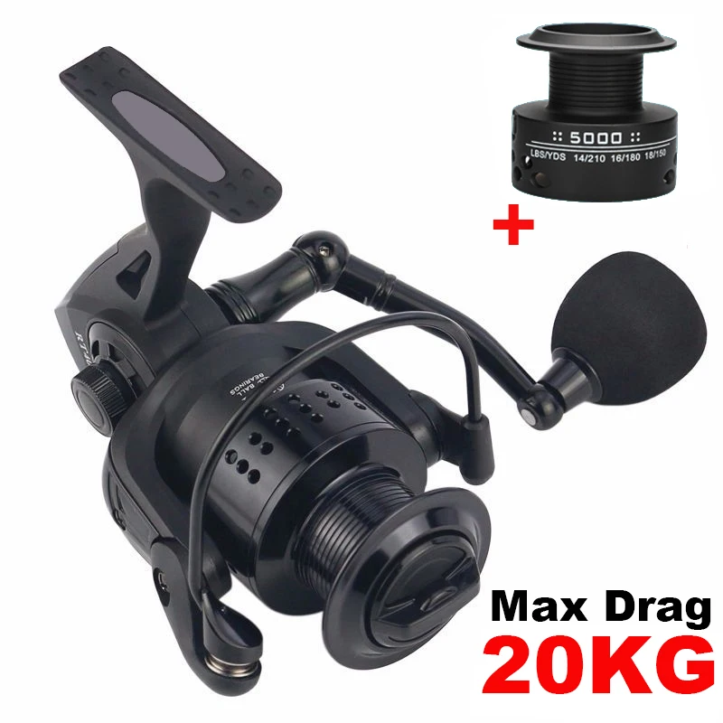 

High Quality 13+1BB Double Spool RT Fishing Reel 5.2:1 Gear Ratio High Speed Spinning Reel Carp Fishing Reels Casting reel