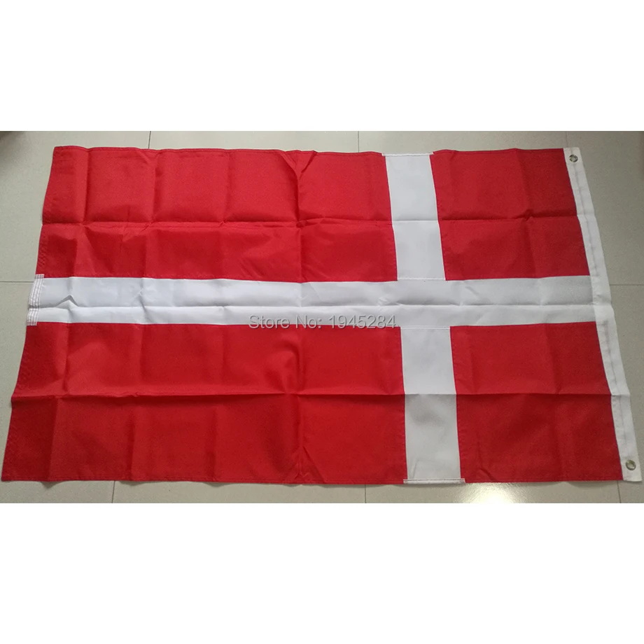 Вышитый шитый флаг Дании баннер Kongeriget Danmark Датский национальный страны мира