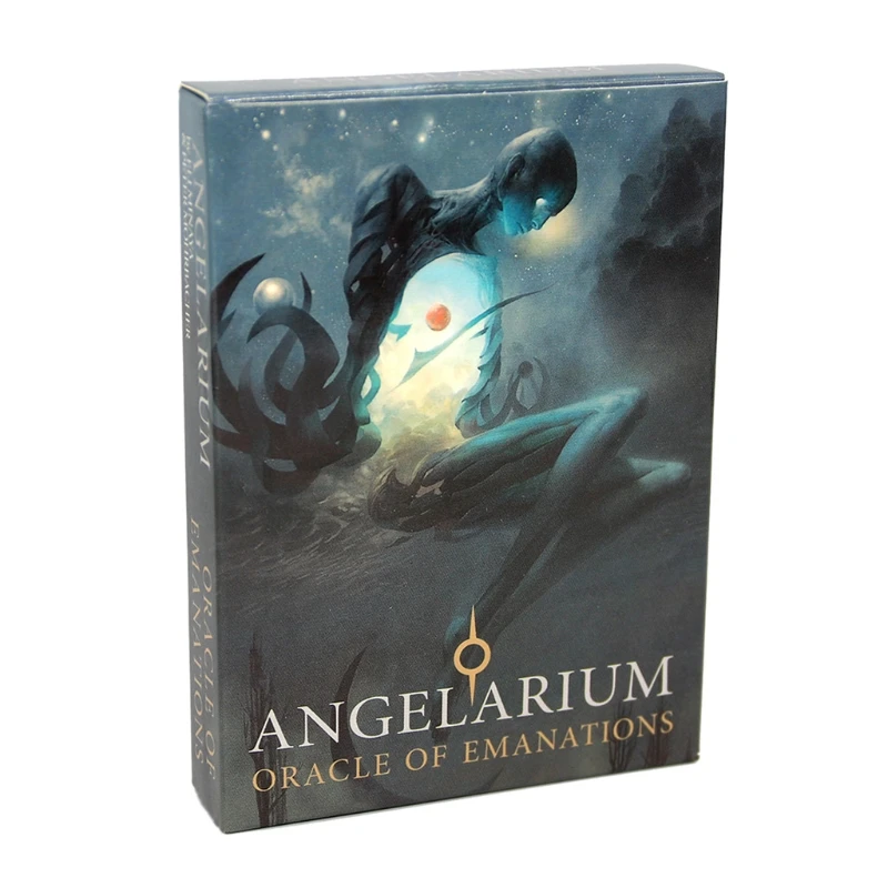 Angelarium Oracle Of Emanations полные английские 33 карты Deck Tarot семейные вечерние настольные