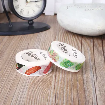 

Masking Tape Japanese Style Plants Printing Art Gifts Washi Tape 7m Stationery Sticker Decorative Tape