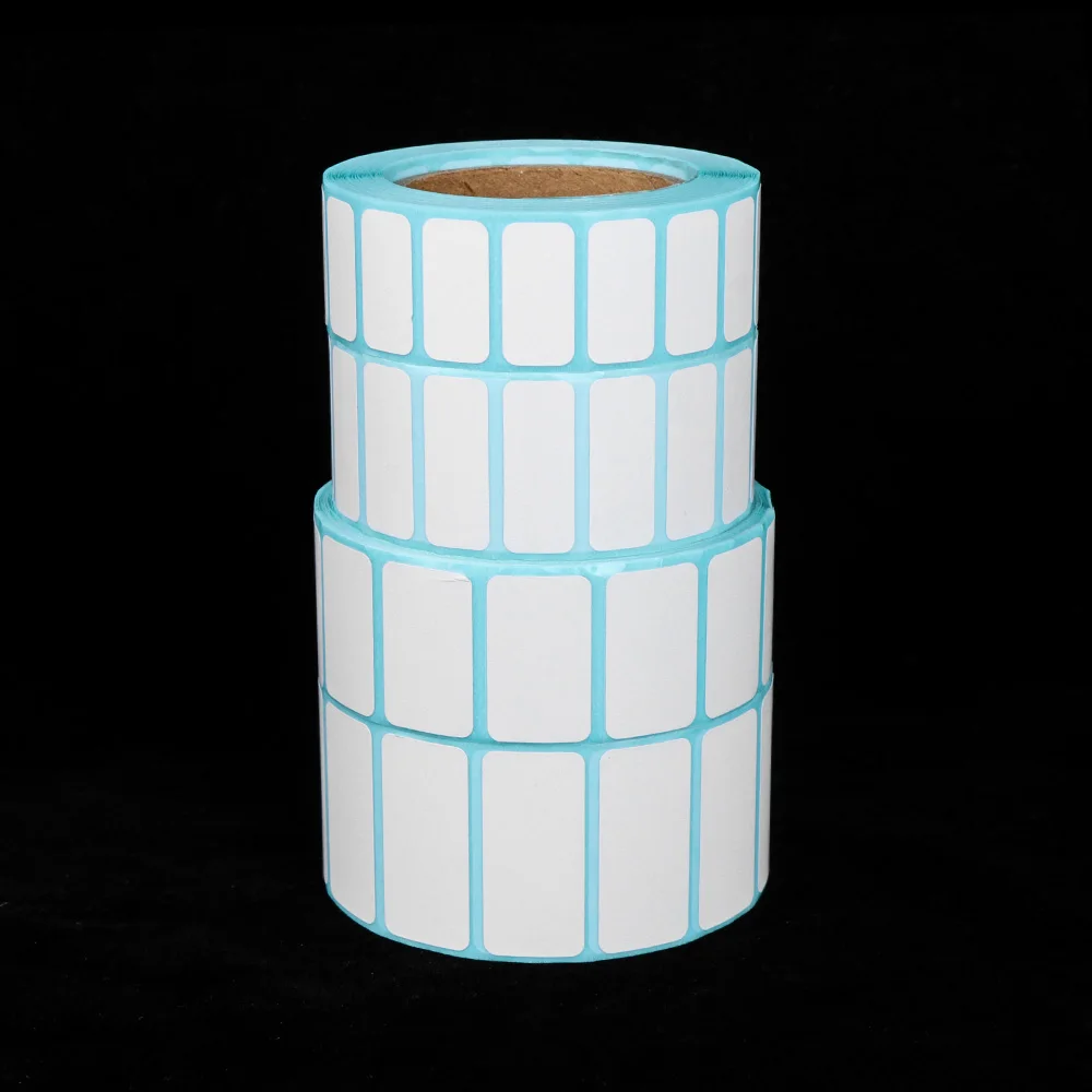 700/1000Pcs/Roll White Adhesive Thermal Label Sticker Paper Supermarket Price Blank Label Direct Print Waterproof Print Supplies