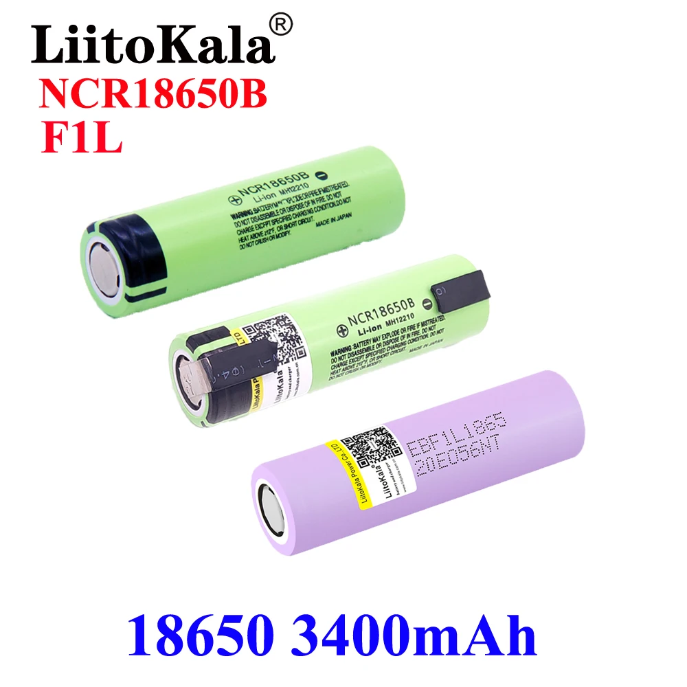 LiitoKala100%NewOriginalNCR18650BF1L3.7v3400mah18650LithiumRechargeableBatteryForFlashlightbatteries+DIYNickel-AliExpress44