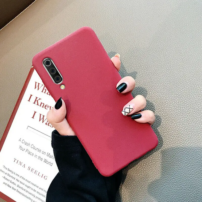 YISHANGOU Luxury Sandstone Matte Soft Phone Case For Samsung Note 10 S10 Lite S9 Plus S8 Note9 8 7 A50 A70 A40 A10 A20 A80 A750