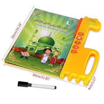 

Islamic Ebook Kids English Arabic Touchpad Voice Learning Book Al-Quran E-Book Baby Toy Early Education