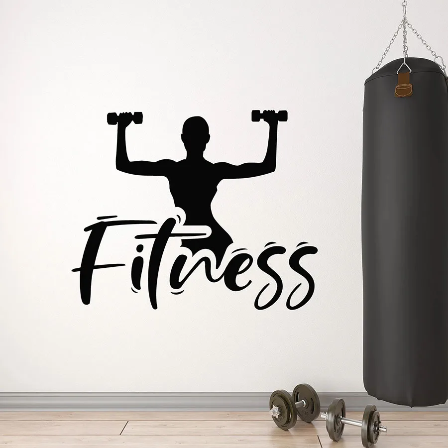Fitness-Girl-Wall-Decal-Gym-Body-Training-Center-Sport-Interior-Decor-Lettering-Vinyl-Window-Sticker-Bodybuilding