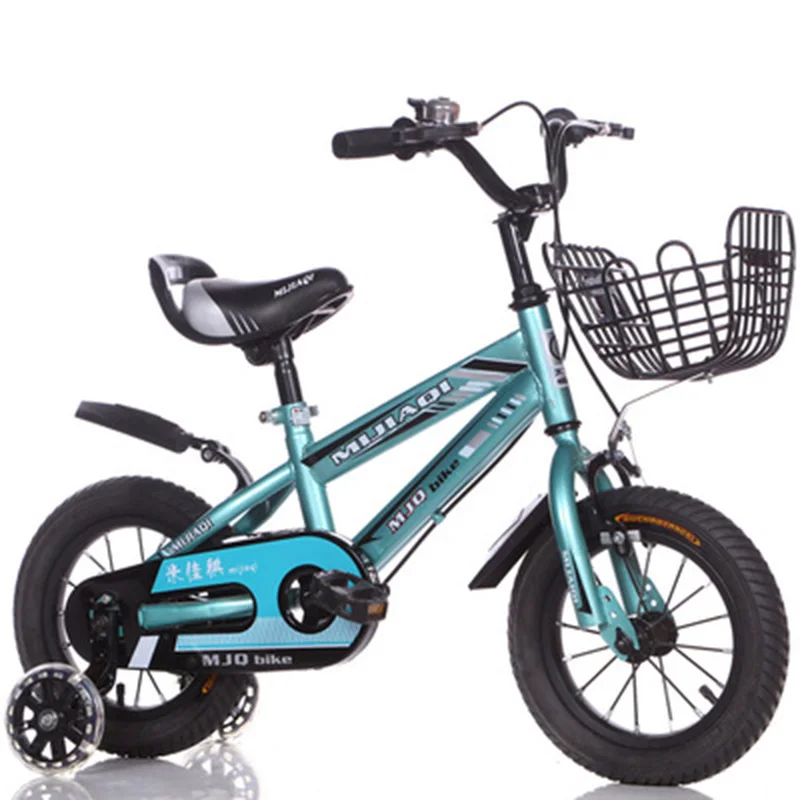 New Children Bicycle12/14/16/18 inch Kid Bike Boy and Girl Bike 3-12 Years Old Riding Children Bicycle Flash auxiliary wheel