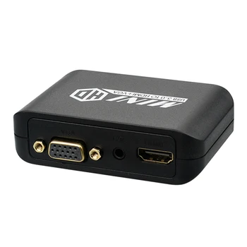 

Classic Texture Convenient Practical HD 1080P USB 3.0 to HDMI Adapter USB 3.0 to VGA Video Converter with L/R Output