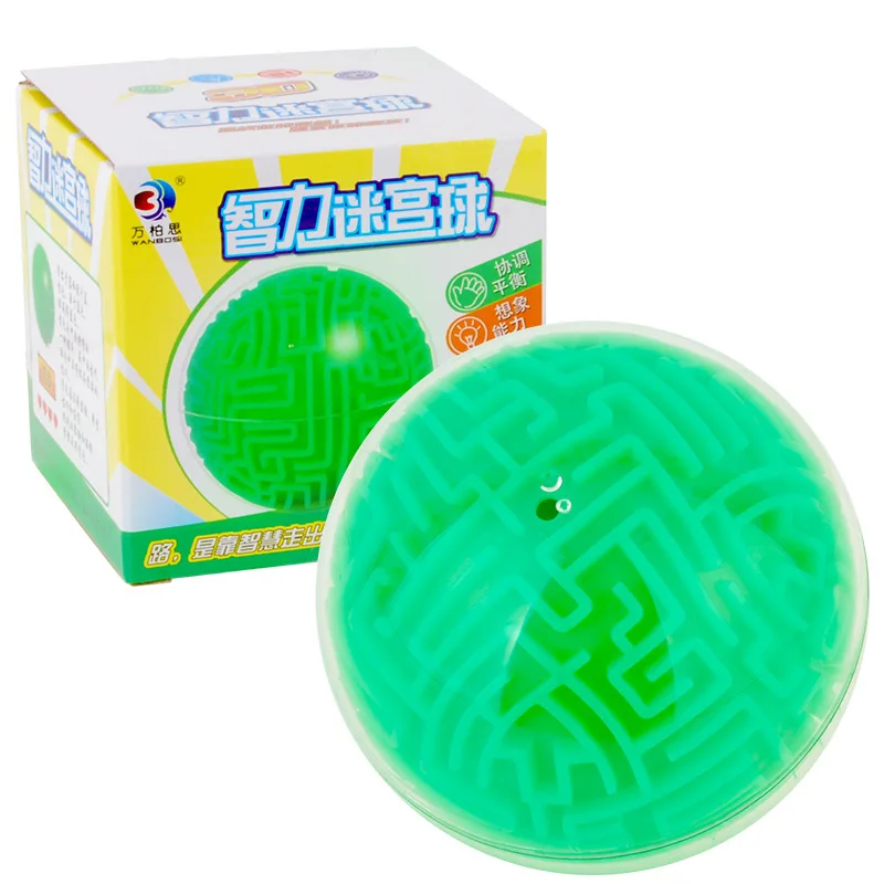 

Wisdom Z-tek Hard Difficulty Chinese Portable Magic Wisdom Ball Intellect Ball Fantasy 3D Perplexus UFO CHILDREN'S Toy