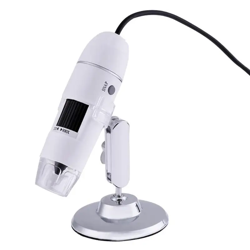 

800X 8 LED Handheld Digital Microscope USB Endoscope Zoom Camera Magnifier Microscopio Professional Electronic Microscope