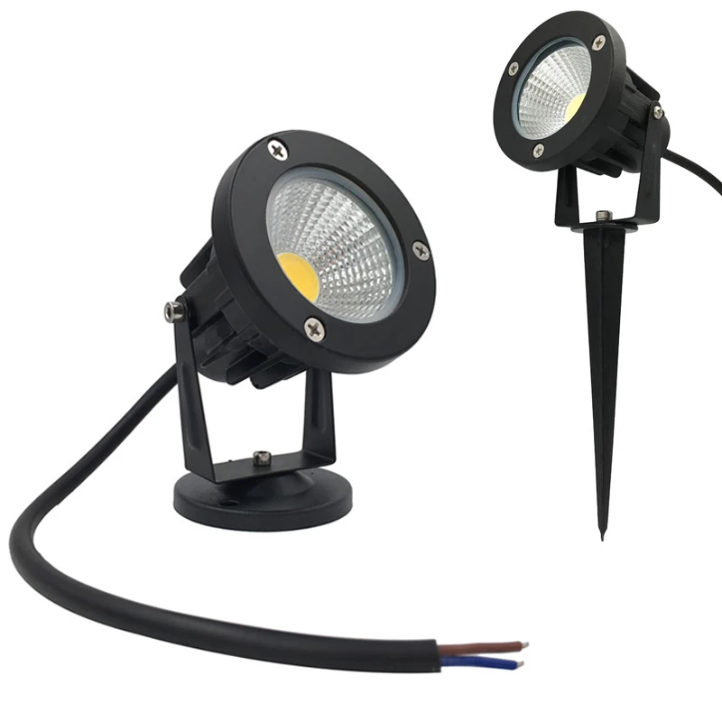 

9W Led Outdoor Spotlight AC12V Garden Light AC85-265V Garden Landscape Light For Path Landscape Waterproof Spot Bulbs