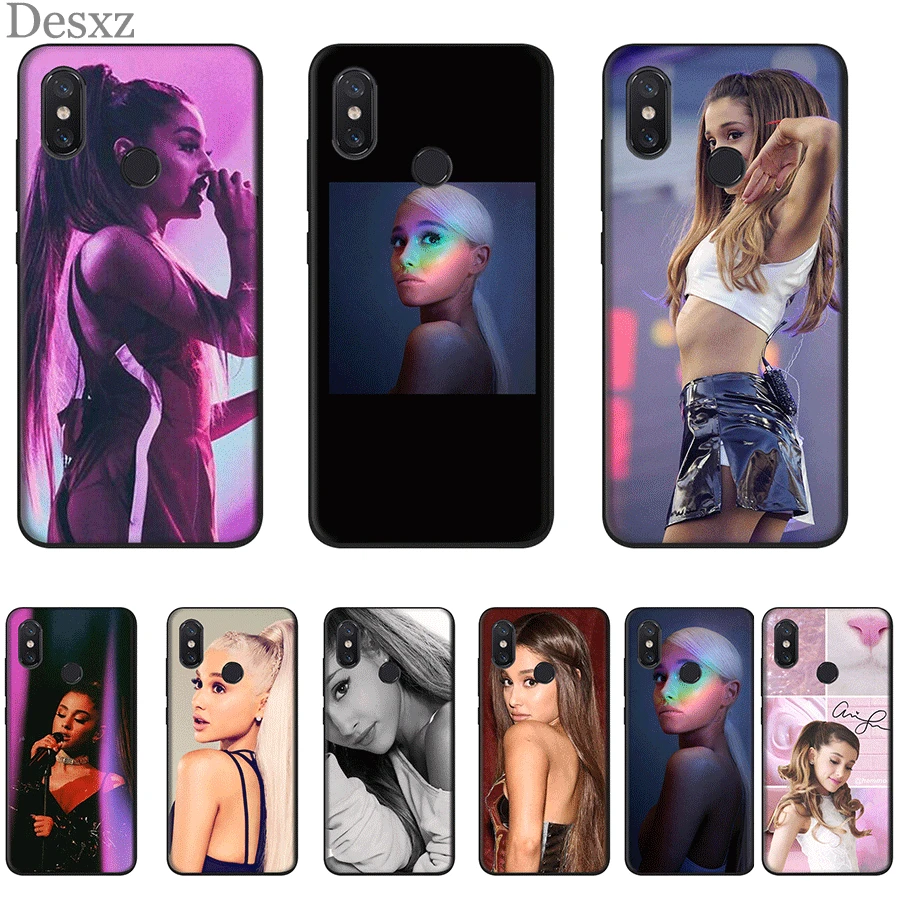 Чехол для телефона Xiaomi Mi 6 8 SE Lite 9 Pro F1 Prime A1 A2 A3 5X 6X 9T CC9E CC9 Mix 2S MAX 3 Cover Ariana Grande Singer |
