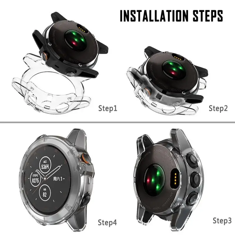 2020-Soft-TPU-Case-for-Garmin-Fenix-5X-Fenix-5X-Plus-Smart-Watch-Screen-Protector-Case (5)