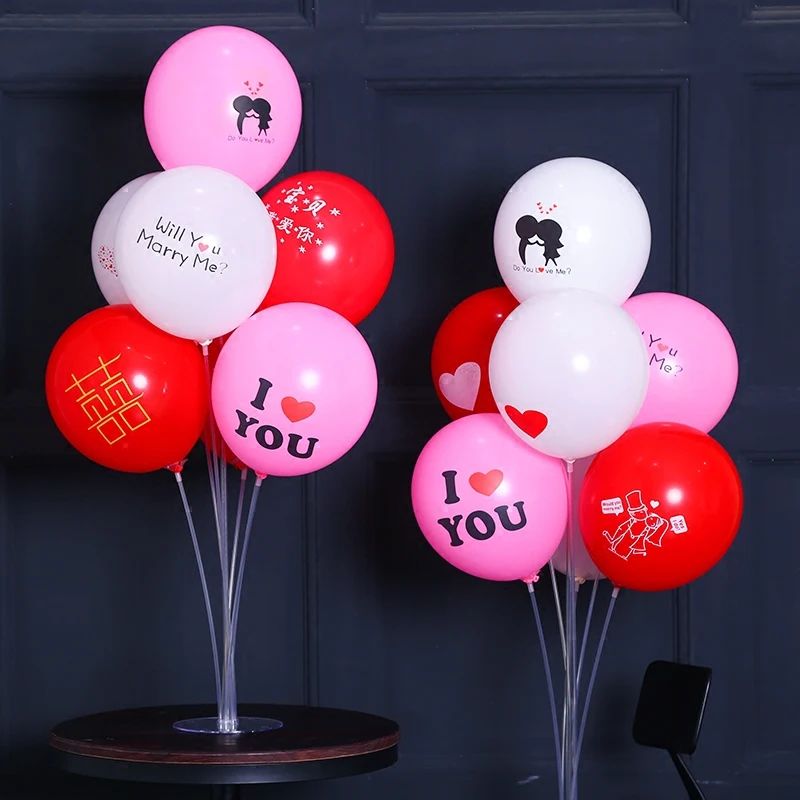 5/шт. Шар на день рождения толстый круглый шар украшение для свадебной комнаты 12