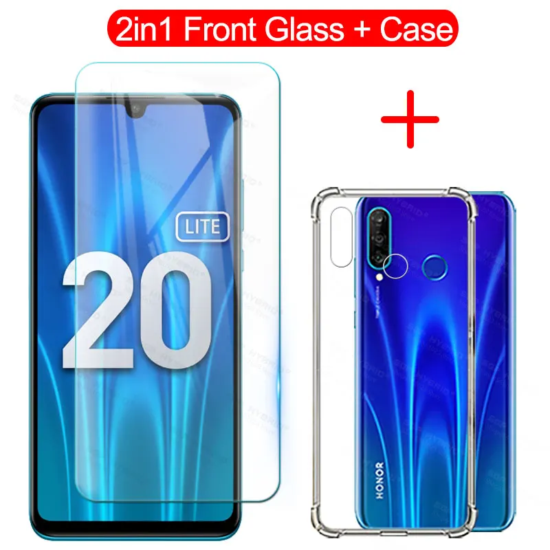 huawei waterproof phone case 3 Trong 1 Kính Cường Lực Trên Danh Dự 20 Lite 20 Lite Máy Ảnh Phim Mềm Dành Cho Huawei Honor 20 Lite Màn Hình Bao huawei phone cover Cases For Huawei