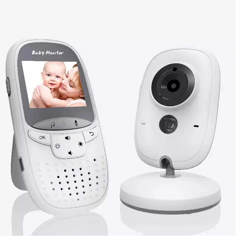 

Wireless Video Baby Monitor 2.0 Inch Nanny Camera 2 Way Talk Night Vision IR LED Temperature Monitor Infant Baby Sleep Cam VB602
