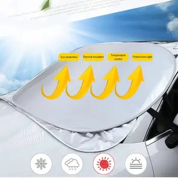 

Car Windshield Sun Shade Car Sun Visor UV Protect Sun Visor Folding Cover Window Sunshade Visor Film Car Accessories