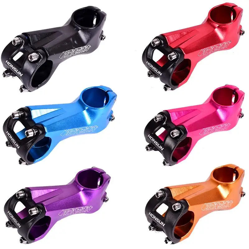 Bicycle Stem MTB Bike Handlebar Stem 31.8MM Cycling Bicycle Parts Bicicleta 6 Colors Bike Handlebar Stem Aluminum Alloy