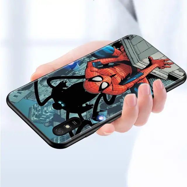 Silicone Cover Spiderman Comic For Xiaomi Redmi 9 9T 9C 8 7 6 Pro 9AT 9A 8A 7A 6A S2 5 5A 4X Plus Phone Case Style 05